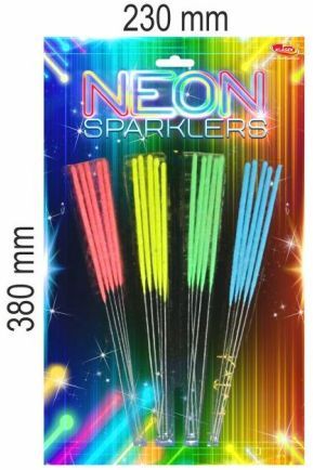 Neon Sparklers 28 cm